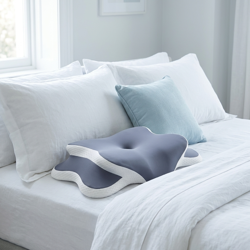 Nexopillow Cradle | Ergonomic Cool-Touch Cervical Pillow